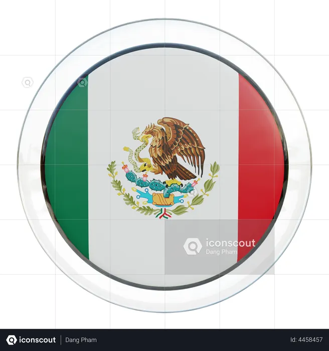 Mexico Flag Flag 3D Flag