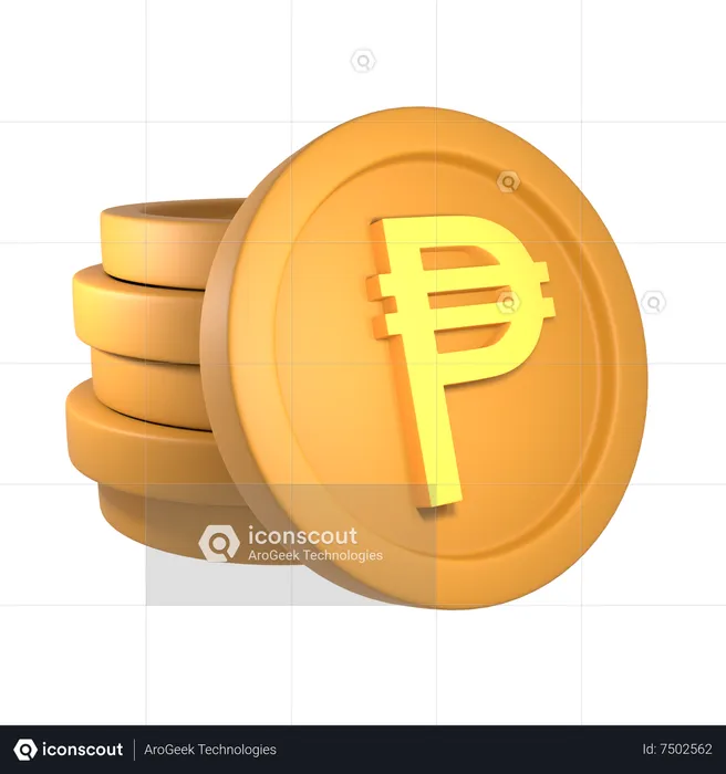 Mexikanischer Peso  3D Icon