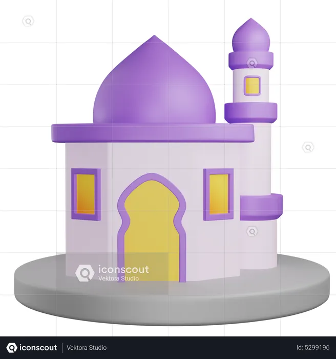 Mezquita  3D Icon