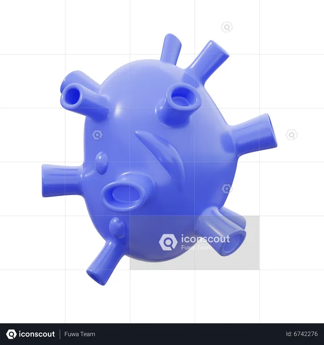 Micro-organisme  3D Icon