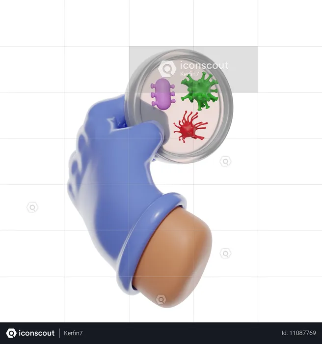 Microbiology Laboratory  3D Icon