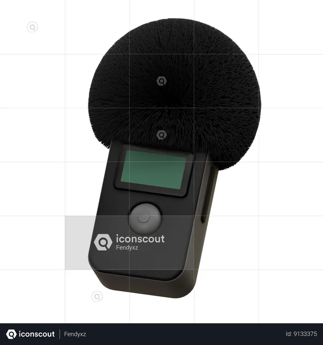 Microphone  3D Icon