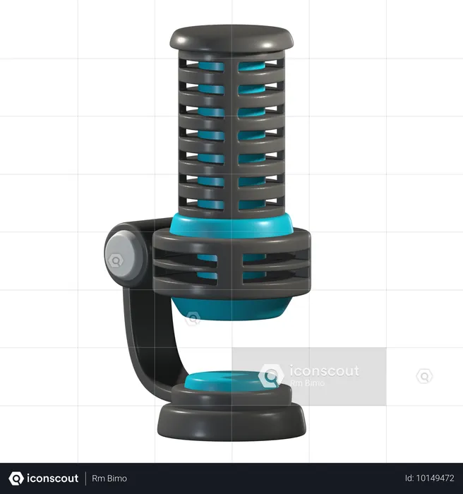 Microphone de jeu  3D Icon