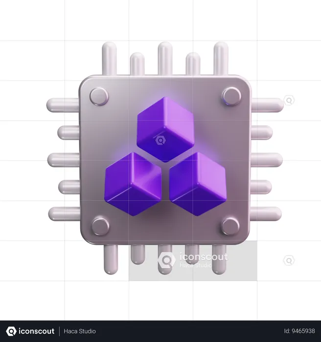 Microservices  3D Icon