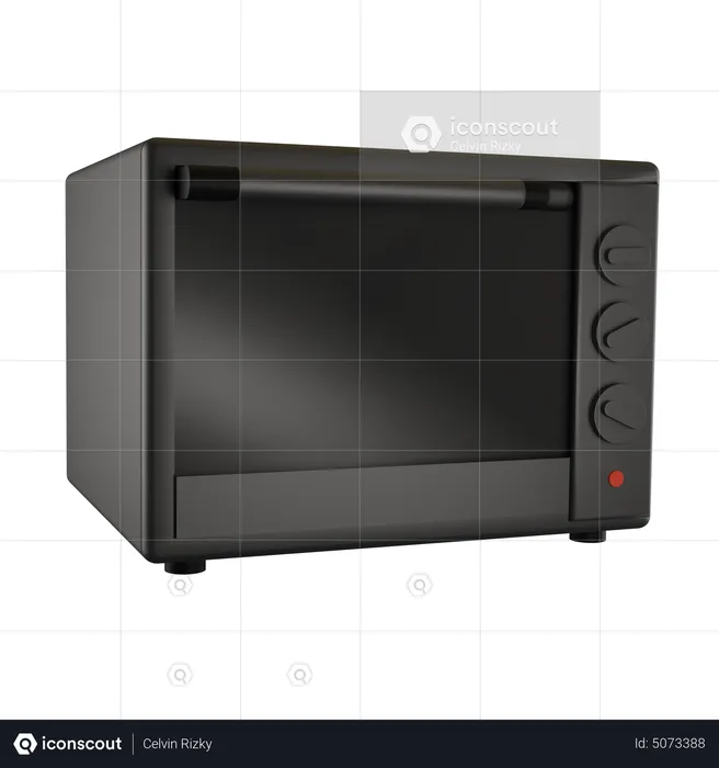 Microwave  3D Icon