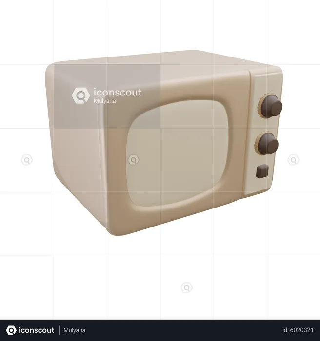 Microwave  3D Icon