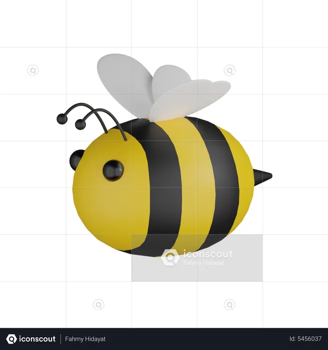 Miel de abeja  3D Icon