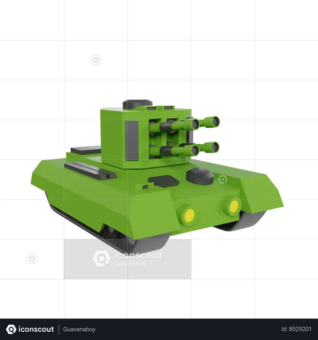 Military Truck  3D Icon