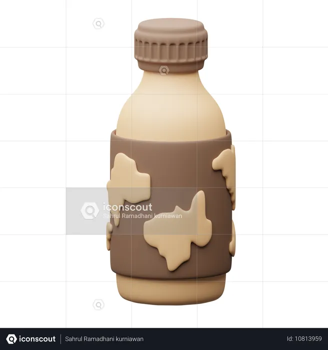 Milk bottle  3D Icon