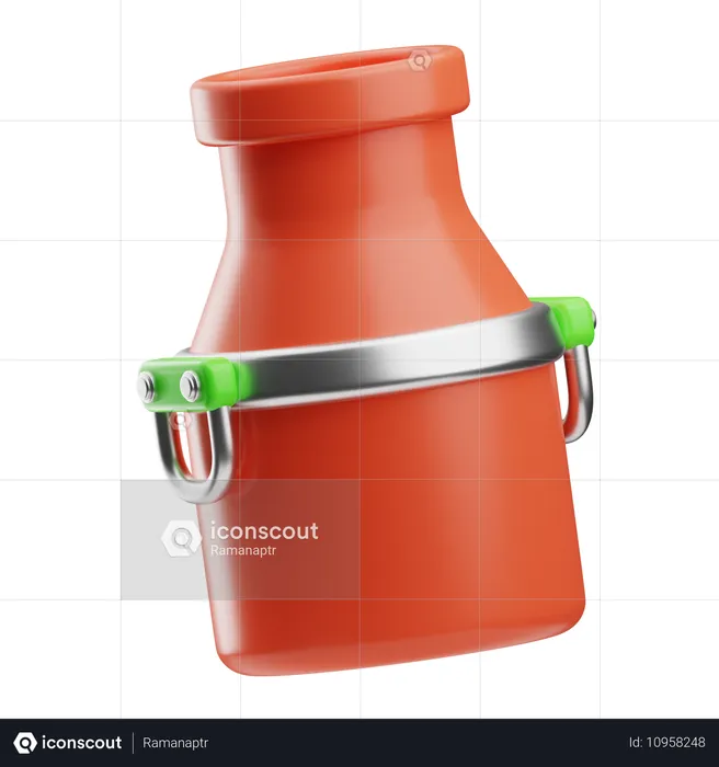 Milk container  3D Icon