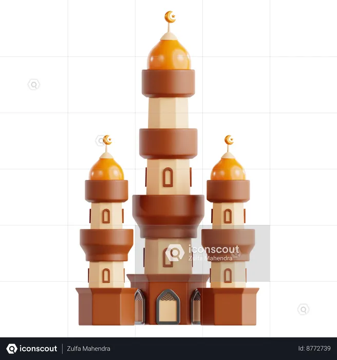 Minaret  3D Icon