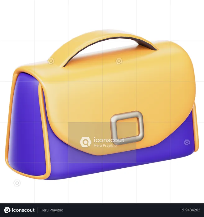 Minaudere Bag  3D Icon