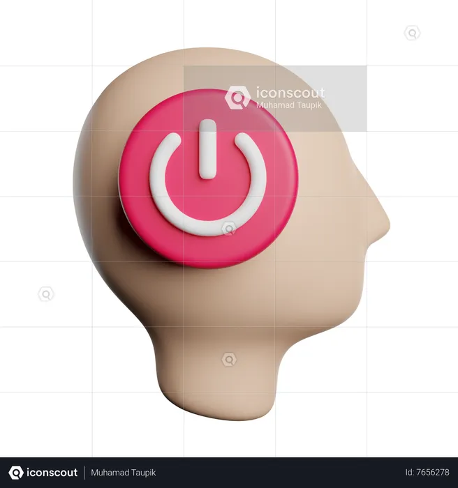 Mind Power  3D Icon