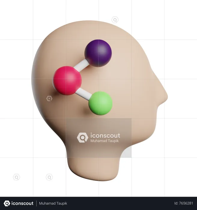 Mind Share  3D Icon