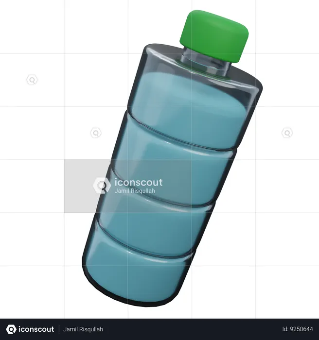 Mineral Water  3D Icon