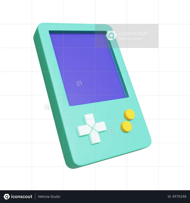 Mini Game Pad  3D Icon