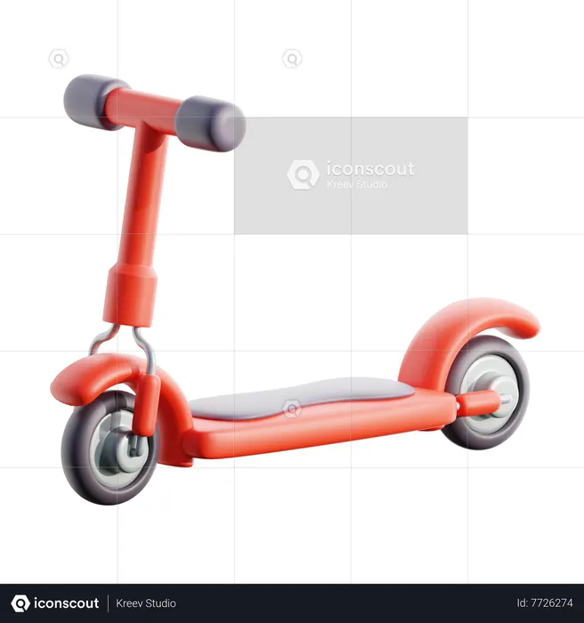 Mini scooter  3D Icon