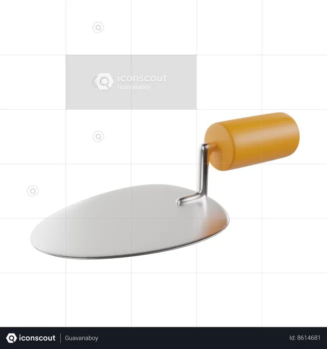Mini Shovel  3D Icon