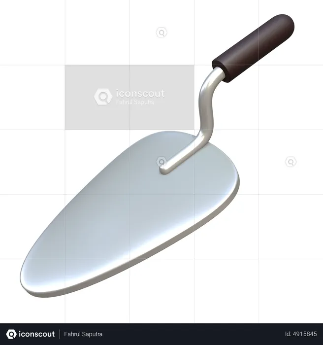 Mini Shovel  3D Icon