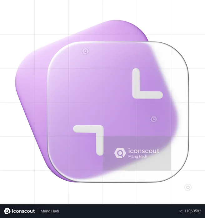 Minimiser  3D Icon