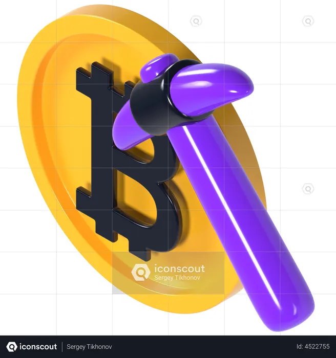 Mining  3D Illustration