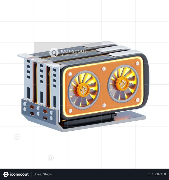 Mining Rig  3D Icon