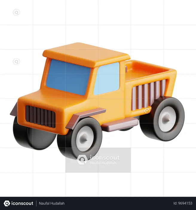 Mining Truck  3D Icon