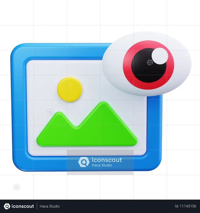 Mirando a los ojos  3D Icon