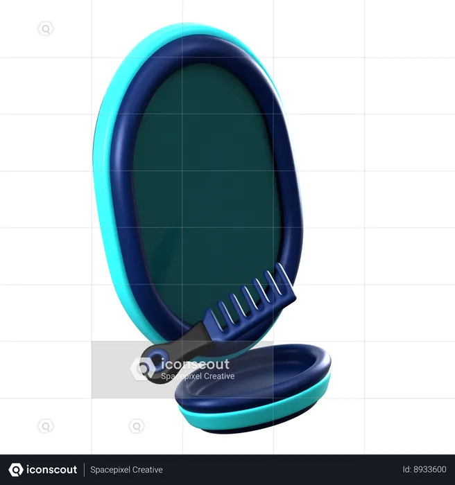 Mirror  3D Icon