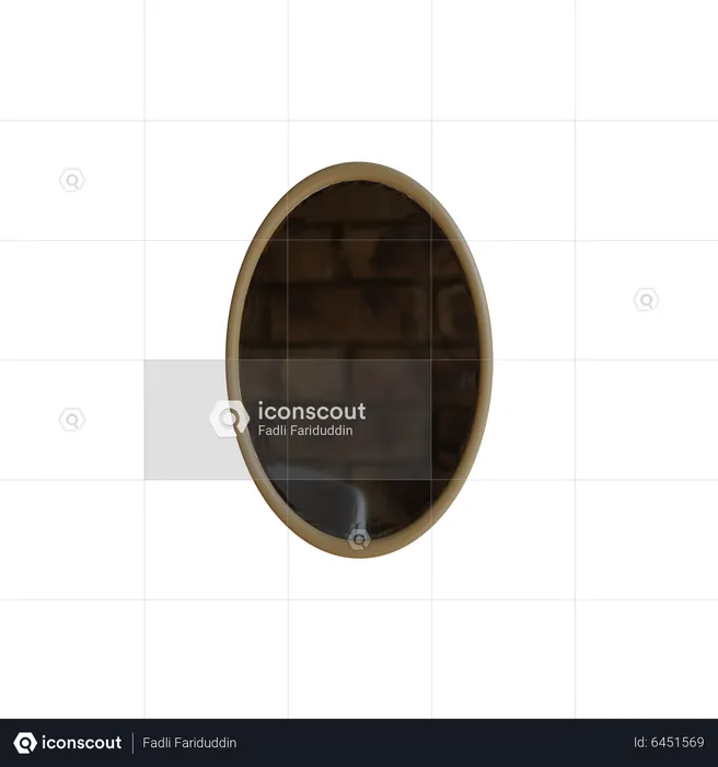 Mirror  3D Icon