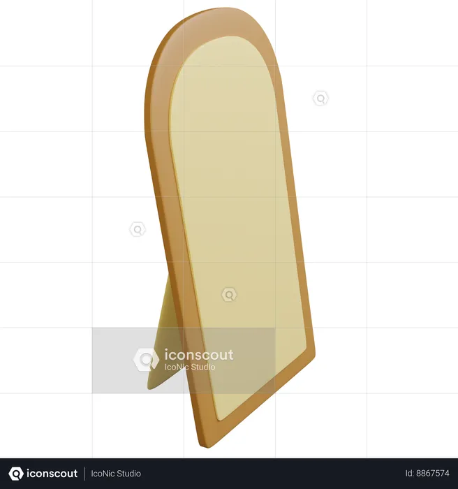 Mirror Stand  3D Icon