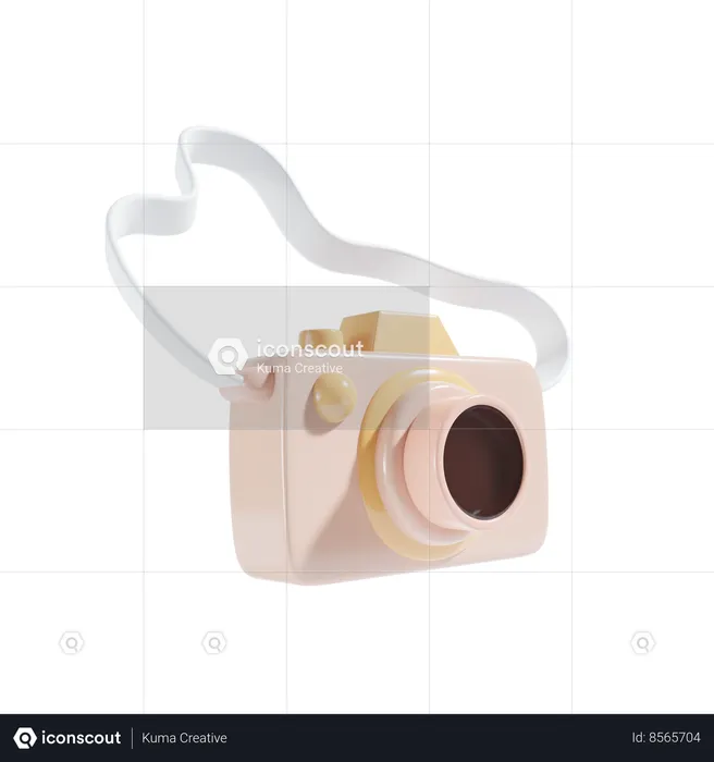 Mirrorless Camera  3D Icon