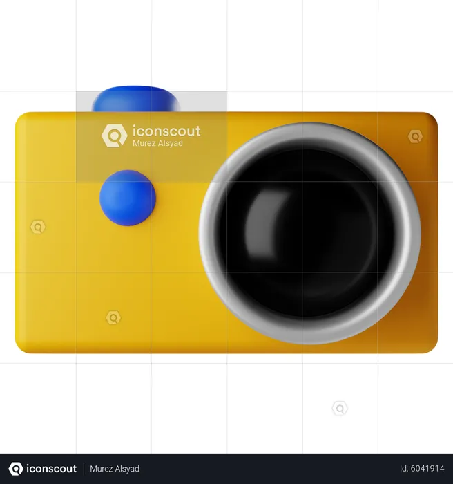 Mirrorless Camera  3D Icon