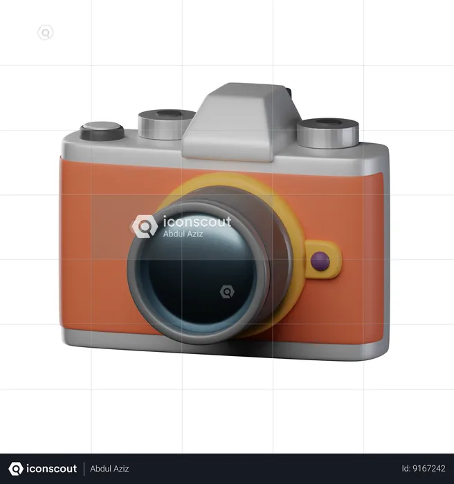 Mirrorless Camera  3D Icon