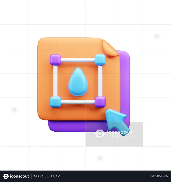 Mise en page Web  3D Icon