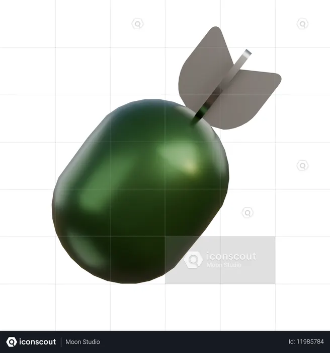 Missile  3D Icon