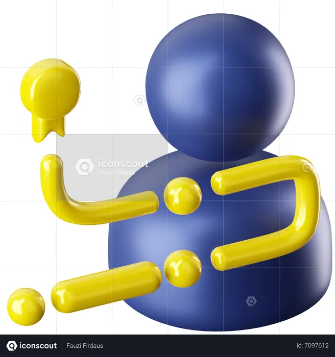 Mission  3D Icon