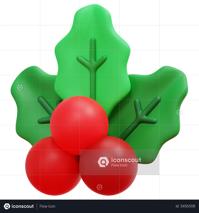 Mistletoe  3D Icon