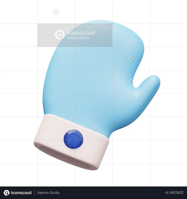 Mitten  3D Icon