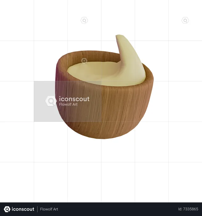 Mixing bowl  3D Icon