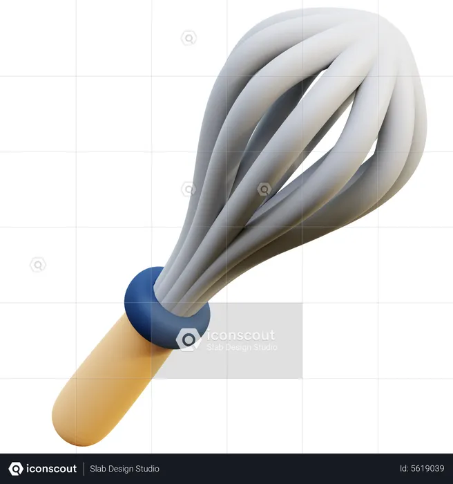 Mixing Whisk  3D Icon