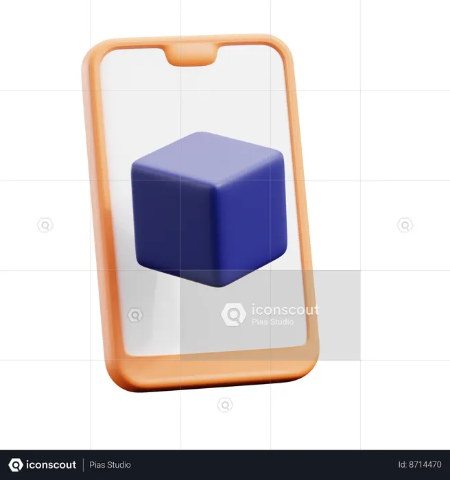 Mobile 3D  3D Icon