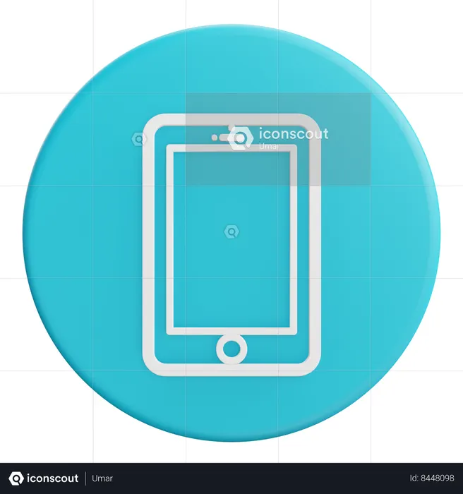 Mobile  3D Icon