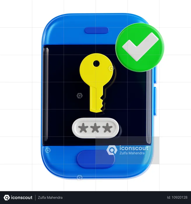 Mobile Access  3D Icon