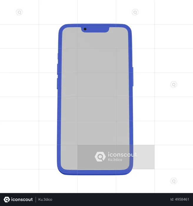 Mobile Blank Space  3D Icon