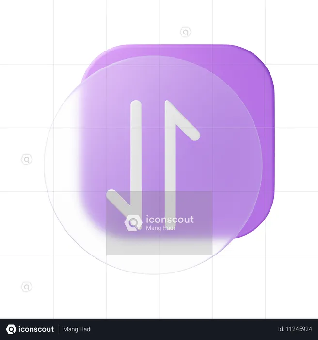 Mobile Data  3D Icon