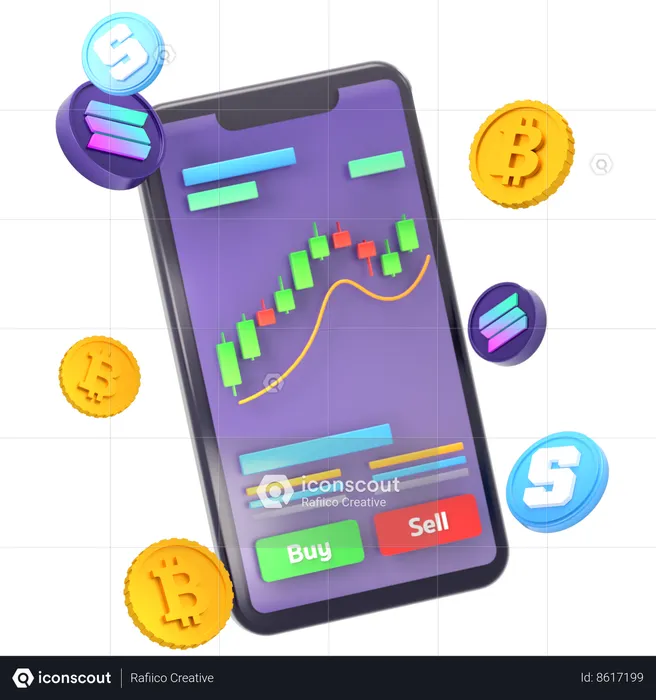 Mobile Exchange  3D Icon