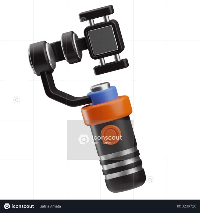 Mobile Gimbal  3D Icon