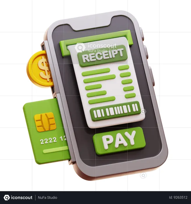 MOBILE PAYMENT  3D Icon