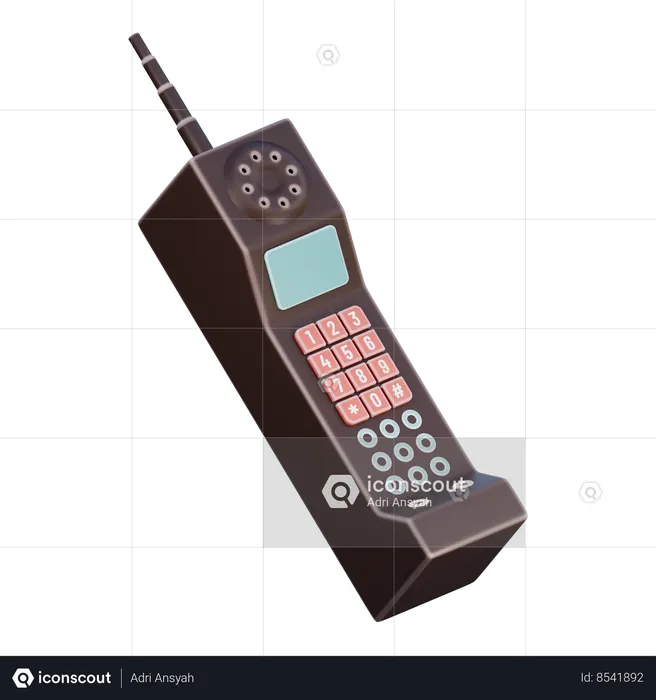 Mobile Phone  3D Icon